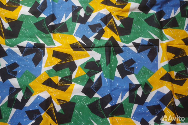 Ткань винтажная СССР х/б