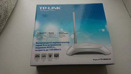 Роутер adsl2+ TP-link TD-W8901N