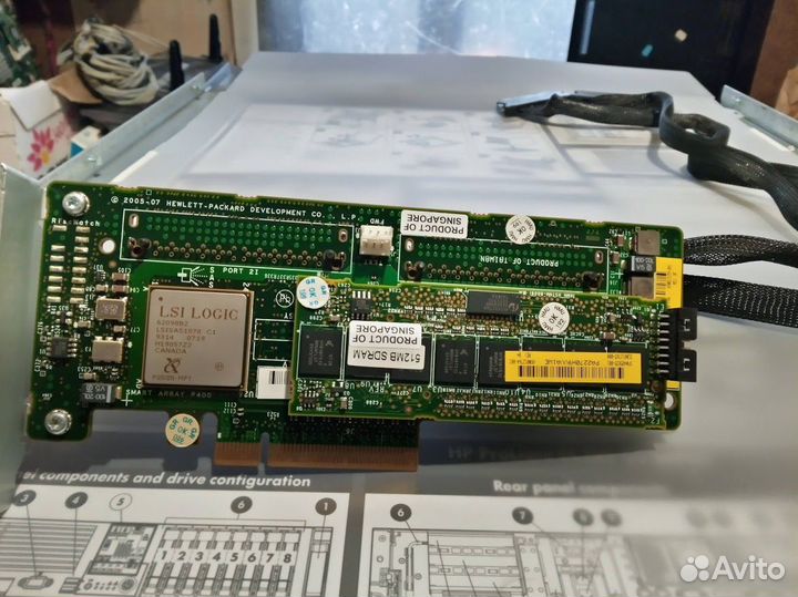 SAS-контроллеры 3G 6G 12G