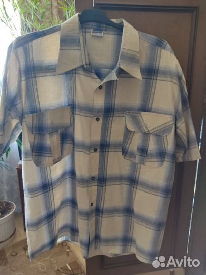 Рубашка мужская летняя хб новая