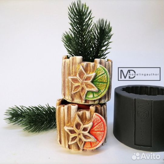 Силиконовая форма для гипса 