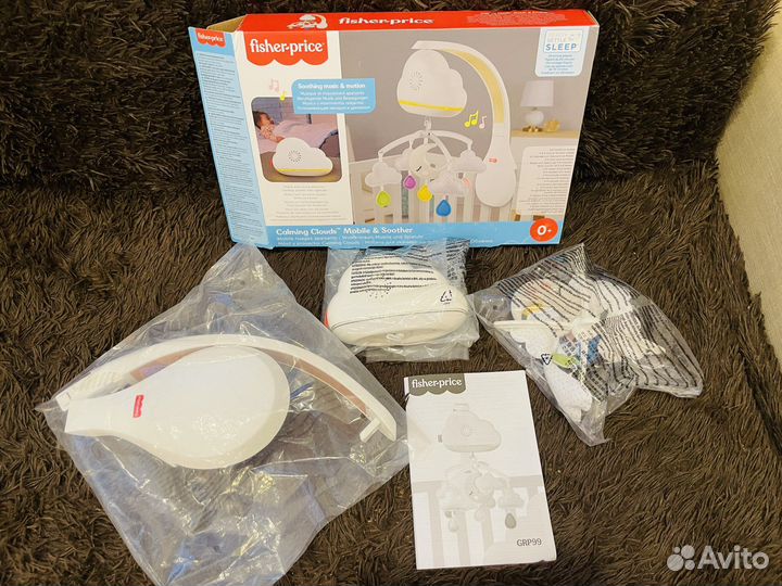 Мобиль Fisher Price успокаивающие облачка