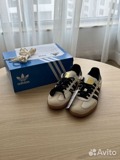 Кеды adidas samba og cream white оригинал