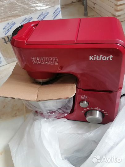 Планетарный миксер 4в1 Kitfort KT-1366-1