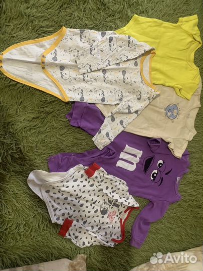 Детские вещи пакетом 68 74 на девочку