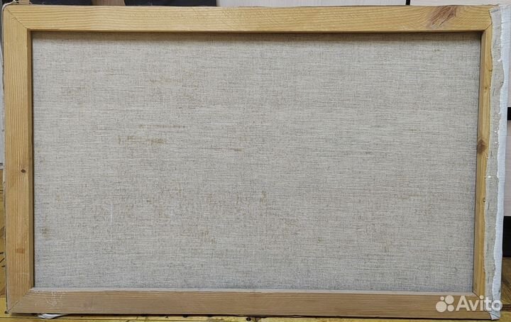 Картина (начатая) холст