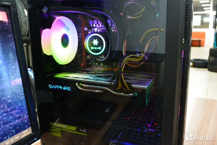 Intel E5 Игровой 6 ядер на водяном охлаждении