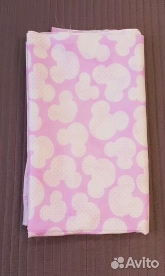 Ткань детская поплин х/б отрезы, остатки