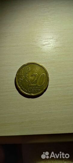 Монета Австрия 20 евроцентов 2004