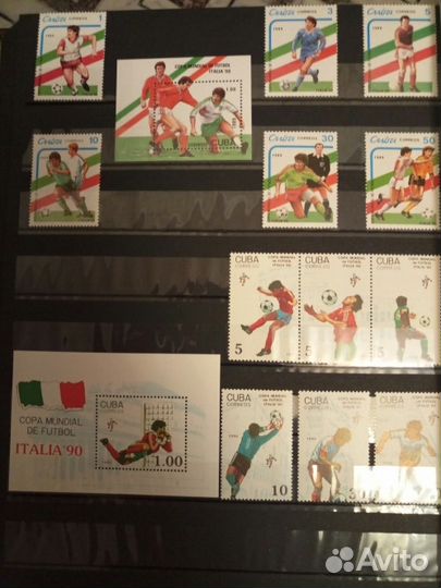 Марки - Футбол чм