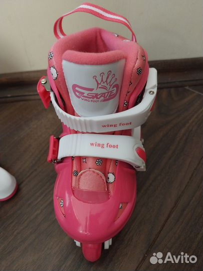 Коньки роликовые детские раздвижные