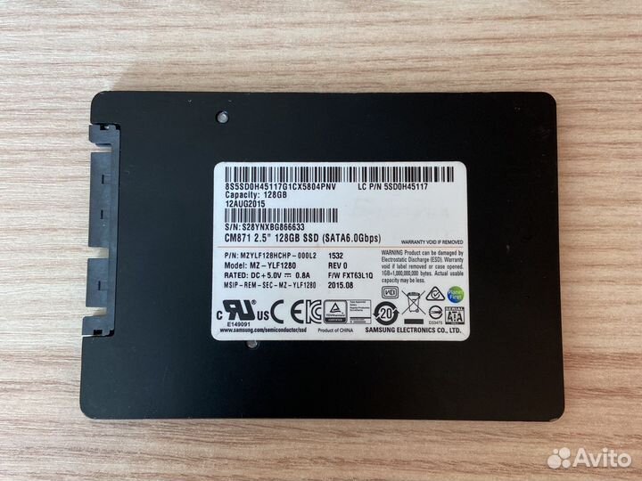 SSD Transcend M.2 120Gb (Новый)