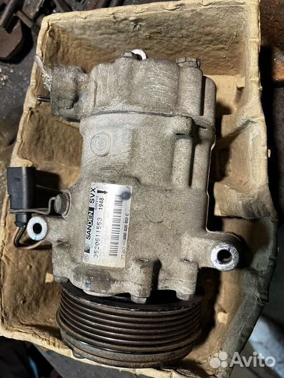 Компрессор кондиционера volkswagen Polo