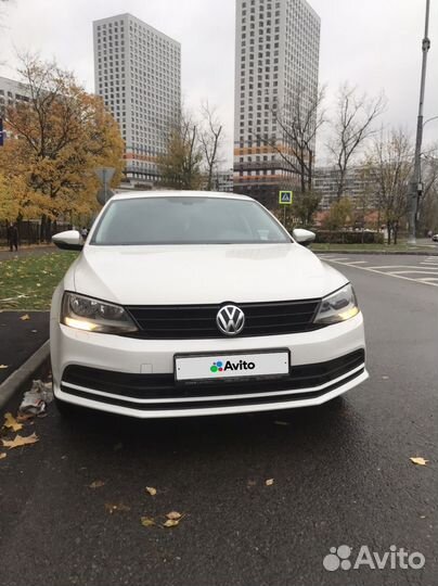Volkswagen Jetta 1.6 AT, 2015, 169 000 км