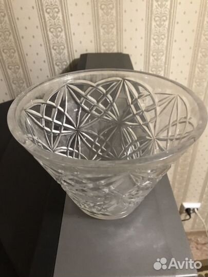 Ваза для фруктов. Хрусталь