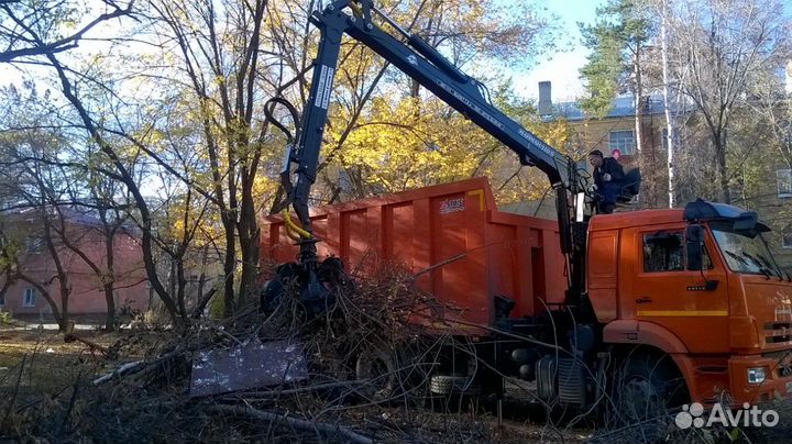 Вывоз мусора. Аренда ломовоза