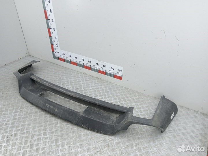 Юбка/спойлер заднего бампера Porsche Cayenne