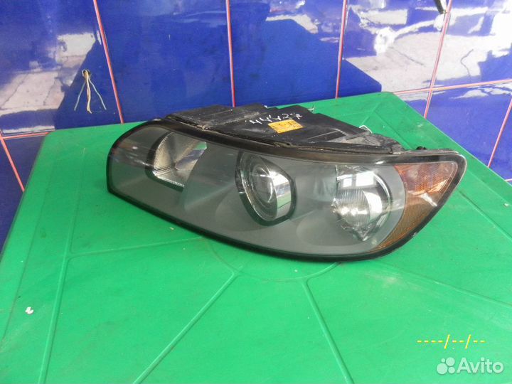 Фара левая Volvo S40 V50 галоген серая