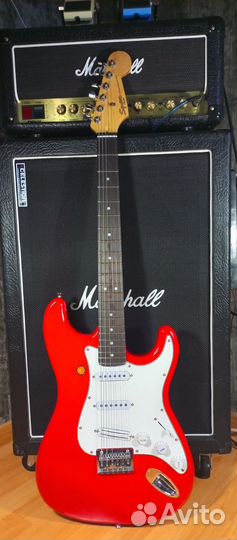 Электрогитара fender squier MM stratocaster hard