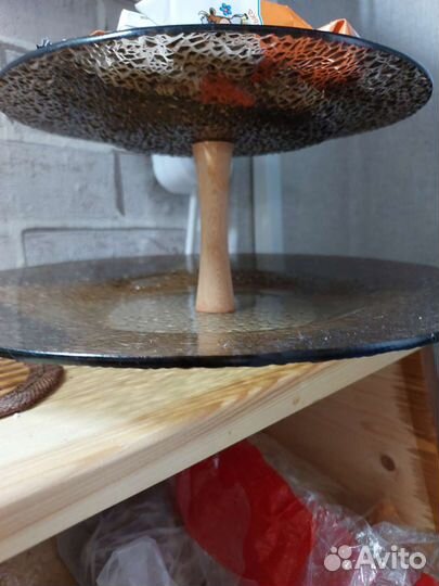 Фруктовница стекло