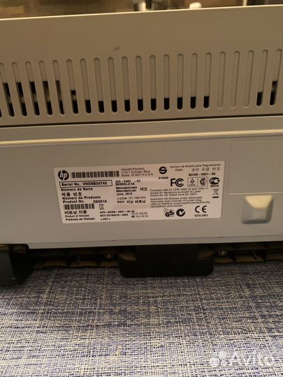 Принтер hp laserGet P1102