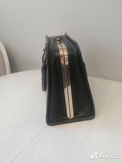 Сумка женская натуральная кожа черная