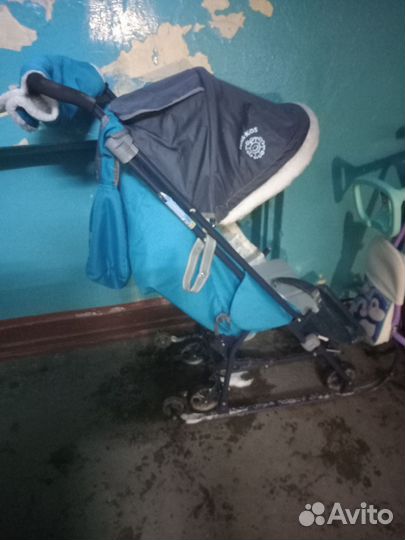 Коляска санки