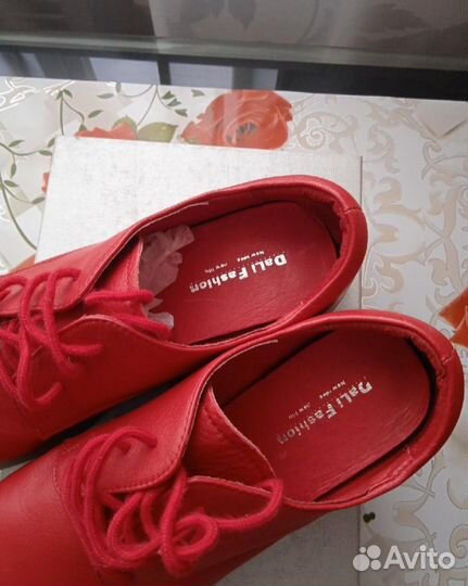 Ботинки натуралка 38