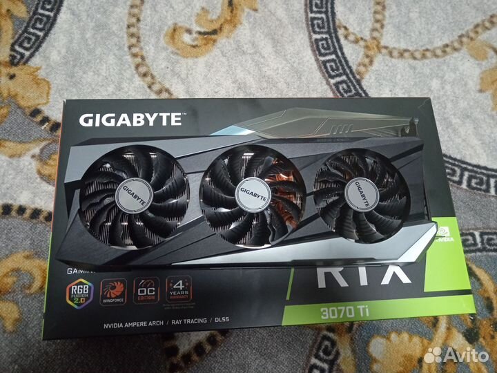 Видеокарта rtx 3070 ti