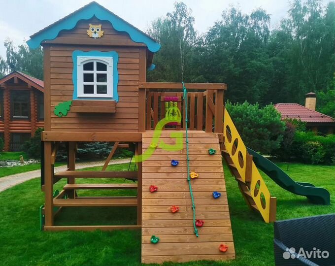 Игровая площадка для дачи 