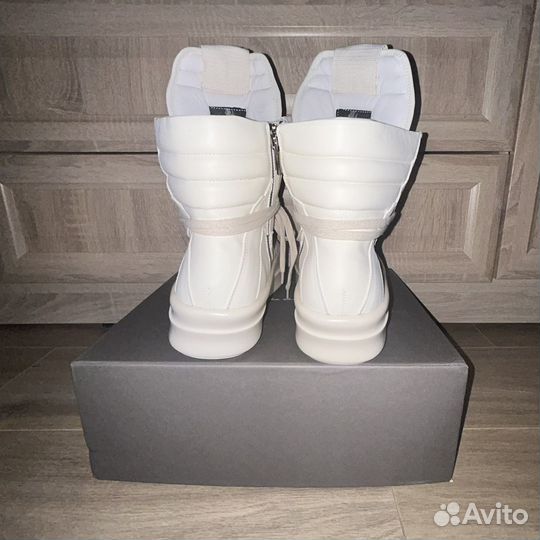 Кеды Rick Owens double bumber white 45