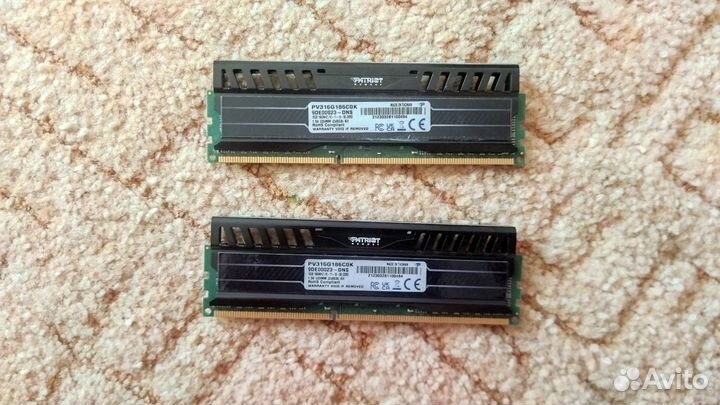 Оперативная память ddr3 16 gb patriot viper