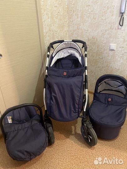Коляска универсальная 3 в 1 verdi sonic