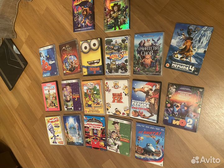 DVD диски с мультиками
