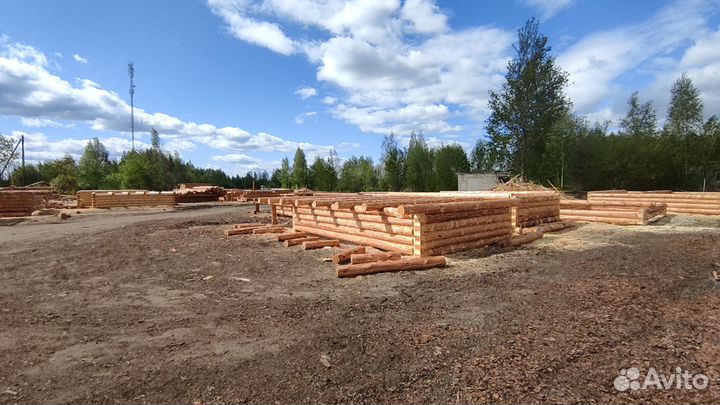 Изготовление срубов