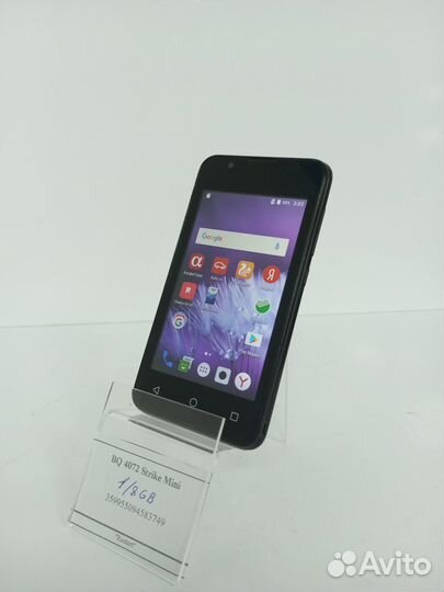 BQ 4072 Strike Mini, 8 ГБ