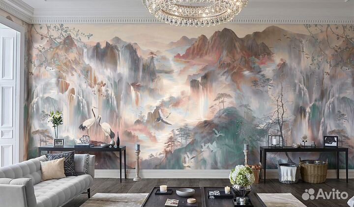 Обои, фрески,декоративное панно