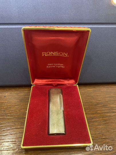 Зажигалка серебро