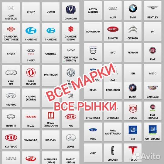 Комплект Launch X431 Pro 5 Pad 8 600+ Марок