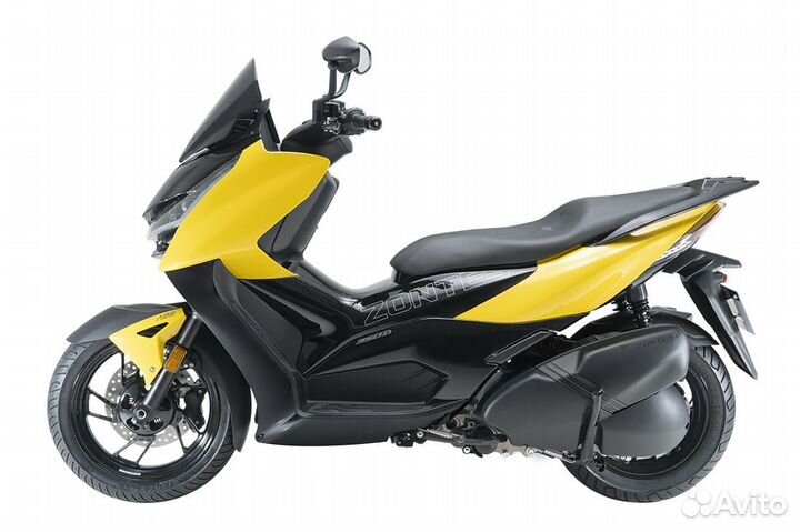 Макси-скутер Zontes ZT350-D yellow новый