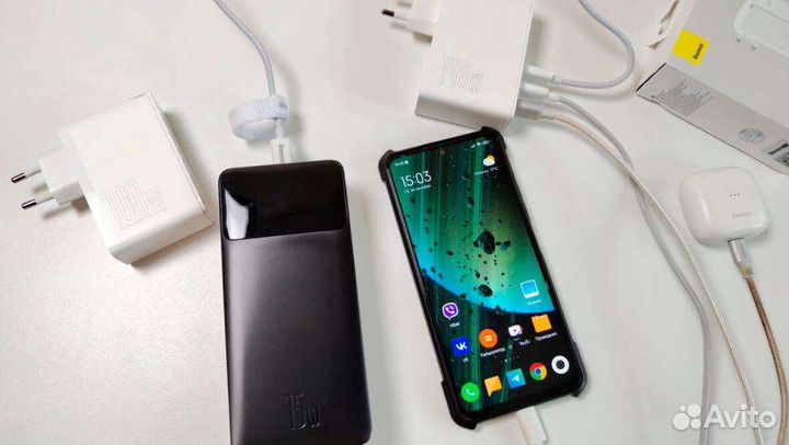 Baseus GaN 5 Pro 140W +Кабель 100W,Гарантия