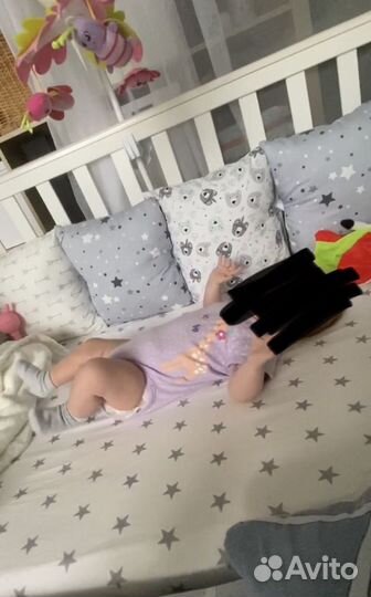 Бортики в детскую кроватку