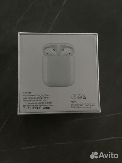 Беспроводные наушники apple airpods 2