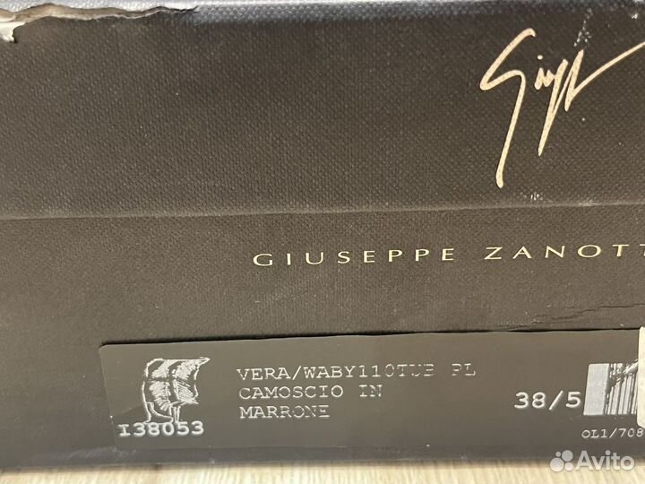 Giuseppe zanotti сапоги