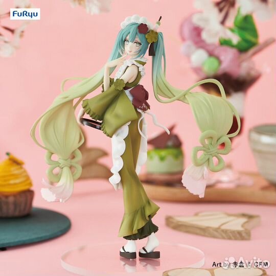 Аниме Фигурка Hatsune Miku Matcha Parfait