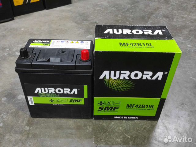 Аккумулятор Aurora 42B19L 38 euro Matiz