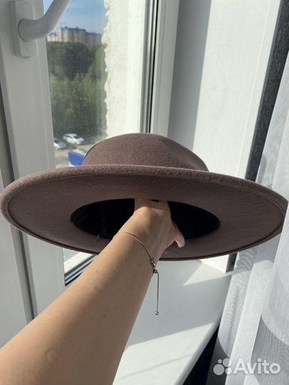 Шляпа фетровая женская