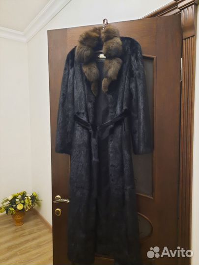 Шуба норковая 42 44 длинная