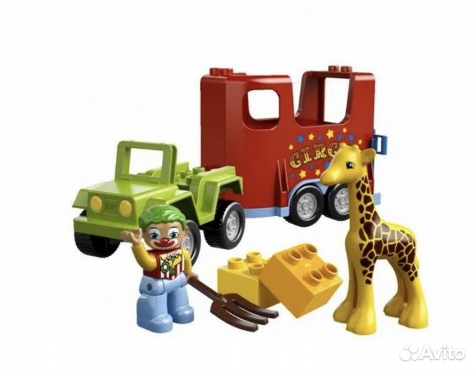 Lego duplo 10550 цирковой фургон