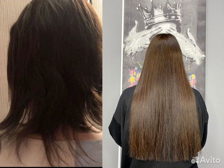 Итальянское наращивание волос